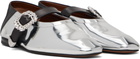 Wales Bonner Silver Glide Ballerina Flats