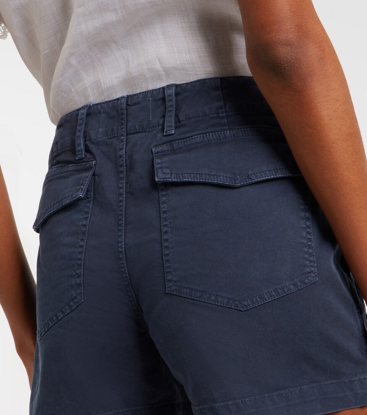 Nili Lotan Utility cotton shorts