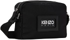 Kenzo Black Kenzo Paris Crossbody Bag