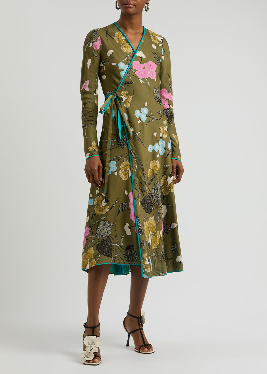 light brown suede dress Diane von Furstenberg main image 1