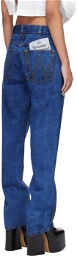 Vivienne Westwood Blue Five-Pocket Jeans