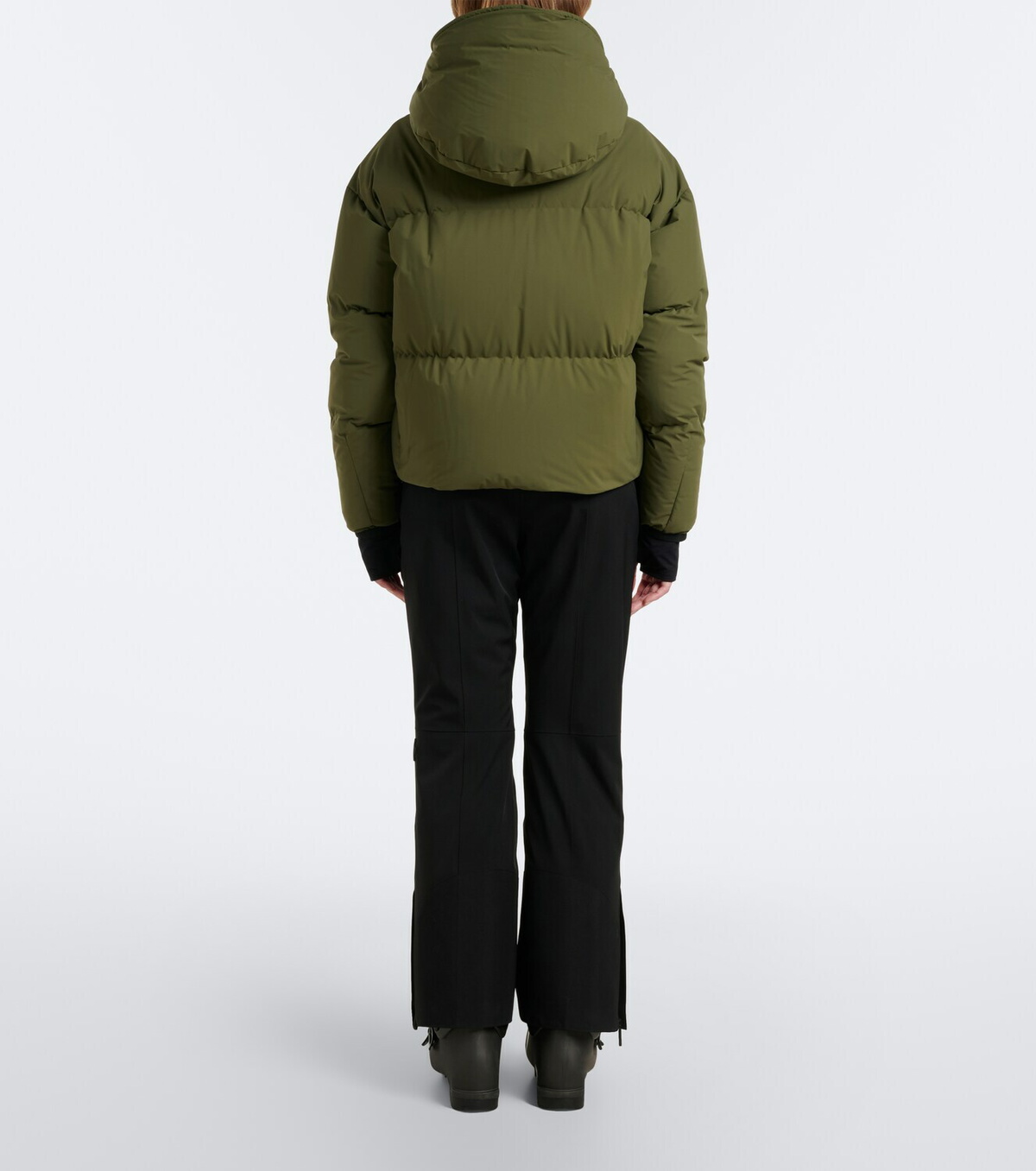 Moncler Grenoble Hooded down ski jacket