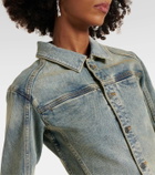Entire Studios Cropped denim jacket