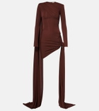 The New Arrivals Ilkyaz Ozel Venus draped minidress