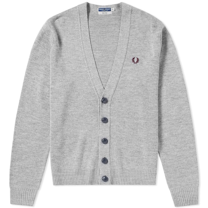 Photo: Fred Perry Reissues Football Button Cardigan