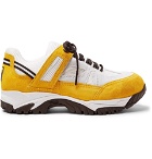 Maison Margiela - SMS Suede and Mesh Sneakers - Men - Yellow