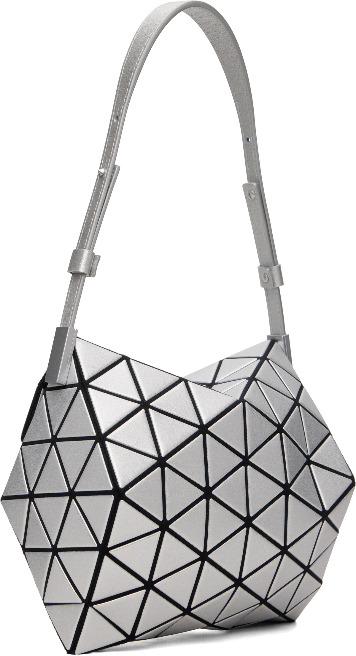 BAO BAO ISSEY MIYAKE Silver Torso Bag Bao Bao Issey Miyake