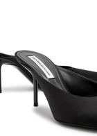 Victoria Beckham Sloan 75 Satin Mules Black
