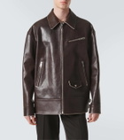 Gucci Leather biker jacket