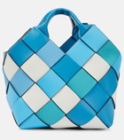 Loewe - Paula's Ibiza Woven Basket Small leather tote