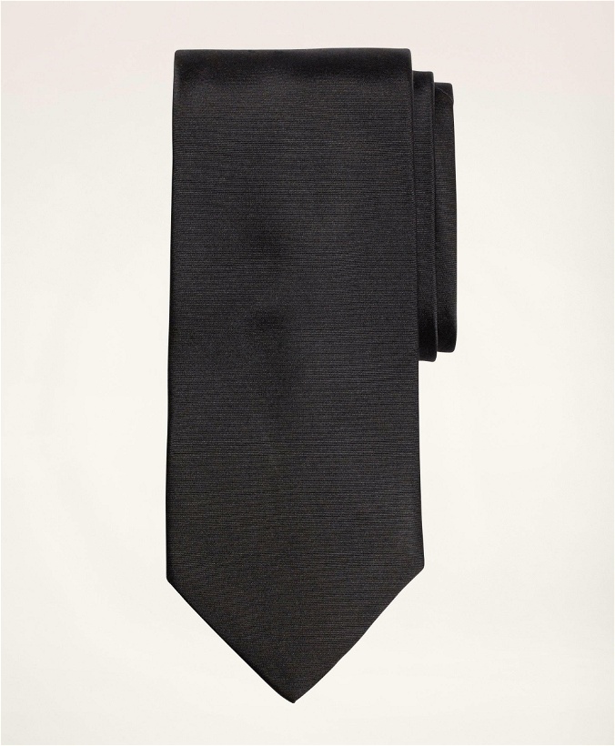 Photo: Brooks Brothers Men's Formal Silk Satin Tie | Black