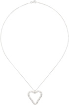 Bleue Burnham Silver Heart Willow Pendant Necklace