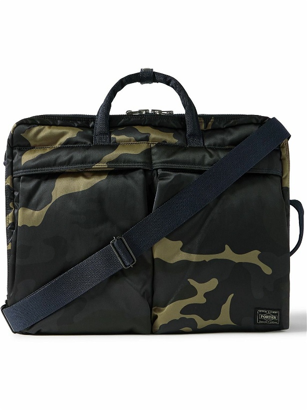 Photo: Porter-Yoshida and Co - Counter Shade 3Way Camouflage-Print Nylon Briefcase