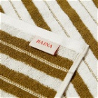 Baina San Luis Hand Towel in Caper/Chalk