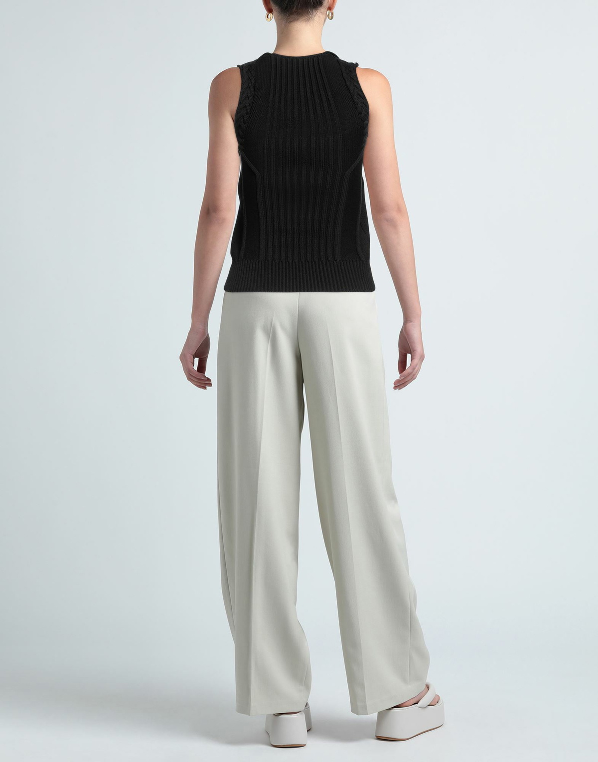 The Attico Womens Top in Black