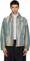 Vivienne Westwood Blue Piranha Denim Jacket