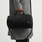 Porter-Yoshida & Co. Tanker Drum Bag in Black 