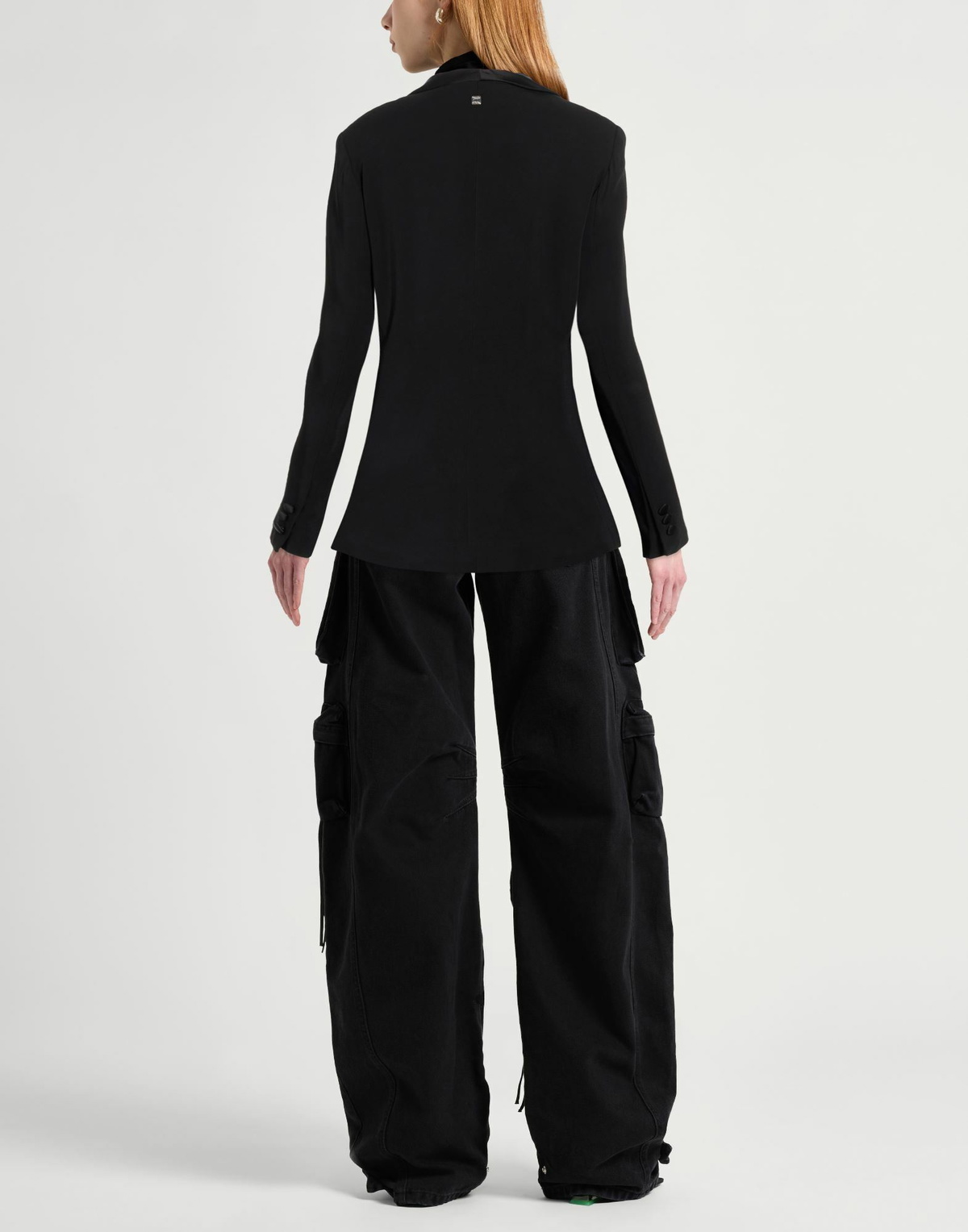Manila Grace Womens Blazer in Black