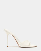 Steve Madden Davina Heels in White Patent