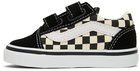 Vans Baby Black & White Checkerboard Old Skool Sneakers