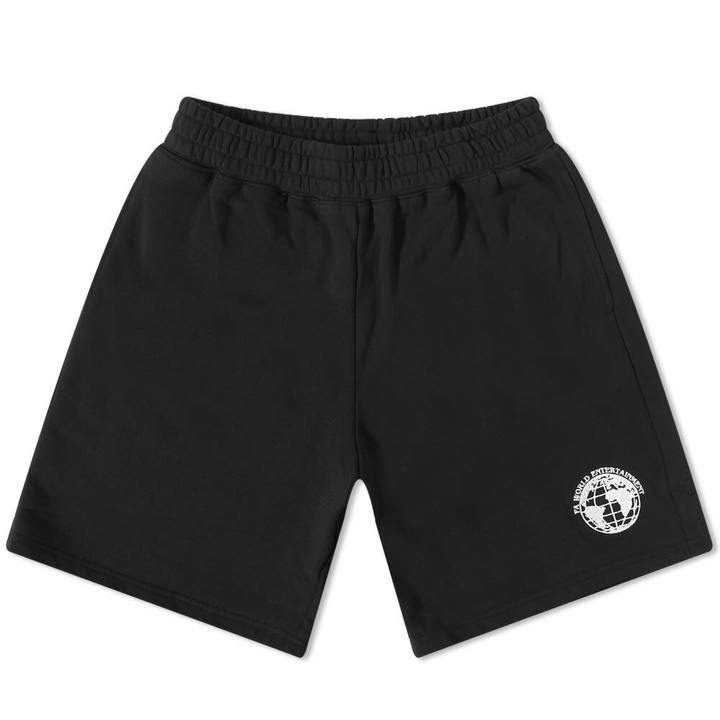 Photo: Fucking Awesome Men's FA World Sweat Short in Black