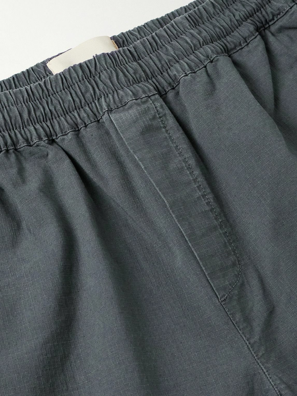 Folk - Assembly Tapered Cotton-Blend Ripstop Trousers - Gray