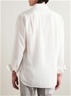 Saman Amel - Silk Shirt - White
