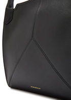 Victoria Beckham Victoria Small Panelled Leather Tote - Black - One Size
