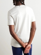 Nike - Sportswear Club Logo-Embroidered Cotton-Jersey T-Shirt - Neutrals