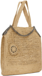 Stella McCartney Beige Small Eco Crochet Raffia Tote