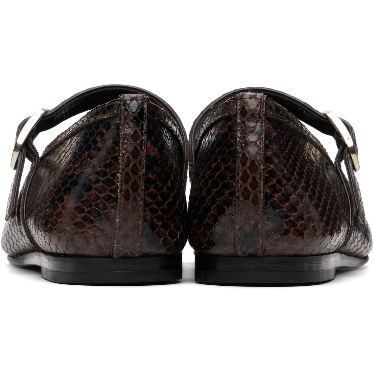 Le Monde Beryl Brown Ballet Mary Jane Ballerina Flats