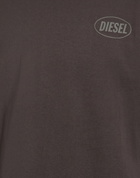 Diesel Mens T-shirt Charcoal