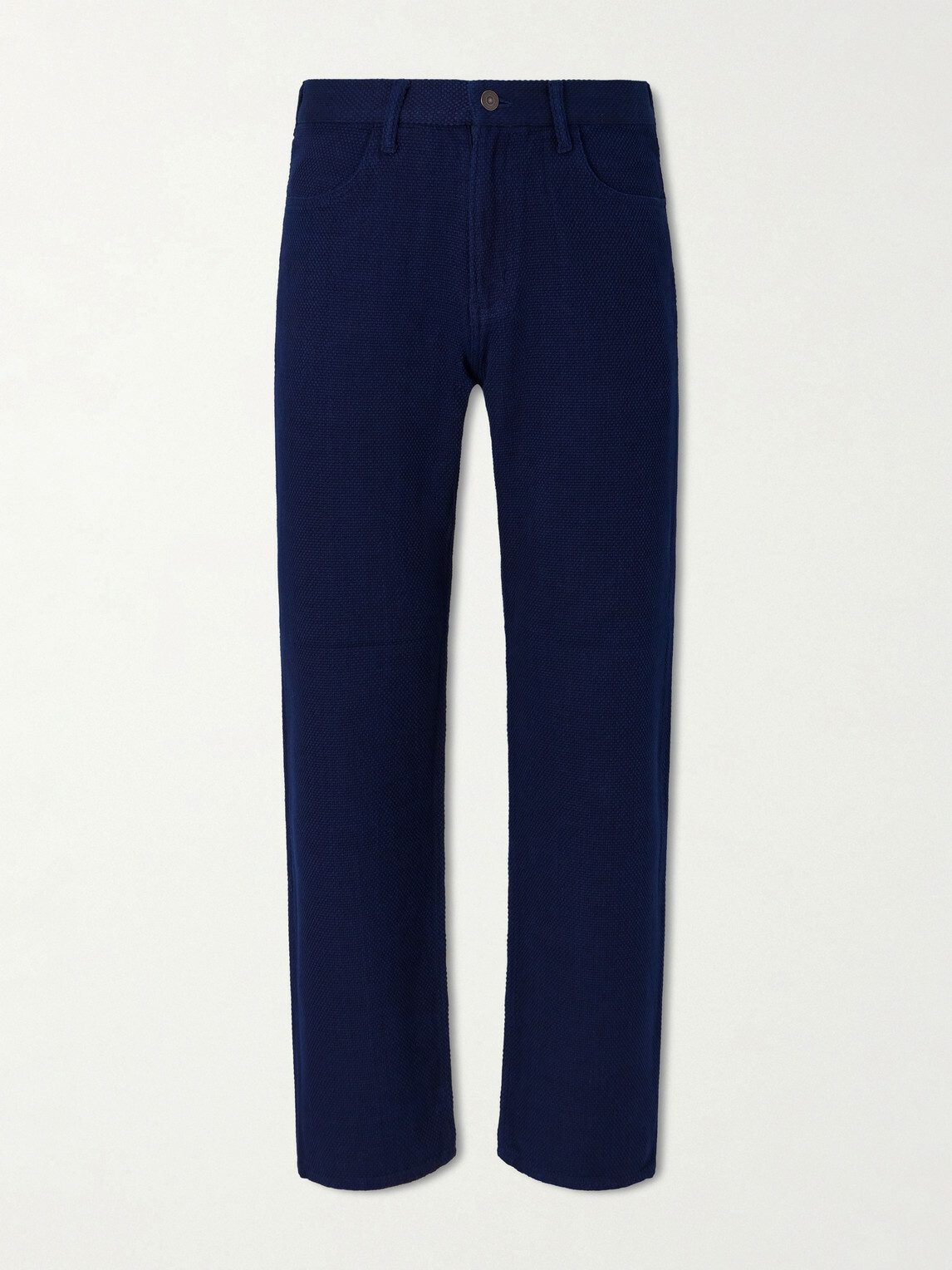 Blue Blue Japan - Sashiko Straight-Leg Jeans - Blue