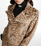 Etro - Leopard-print biker jacket