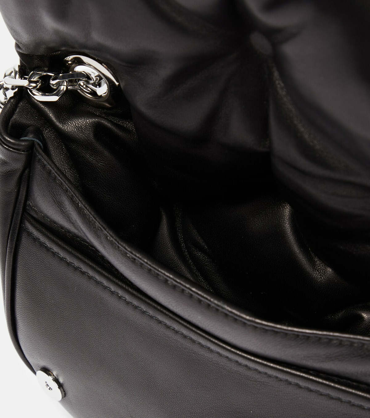 Maison Margiela - Glam Slam Flap Small leather crossbody bag