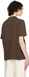 Pop Trading Company Brown Arch T-Shirt