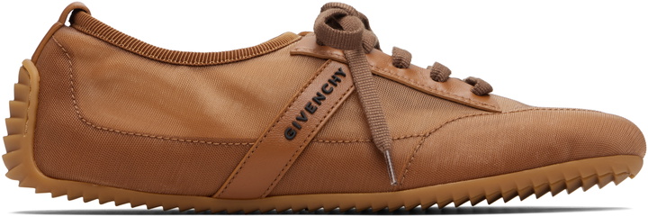 Photo: Givenchy Brown Slim Sneakers