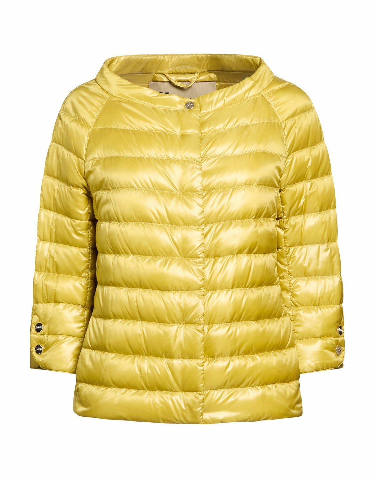 Herno Iconico Womens Puffer in Yellow