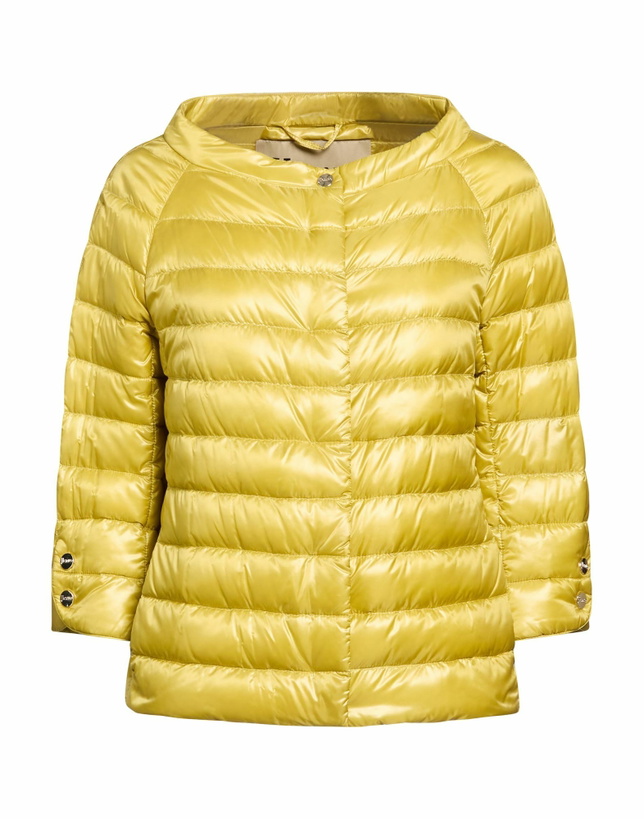 Photo: Herno Iconico Womens Puffer in Yellow