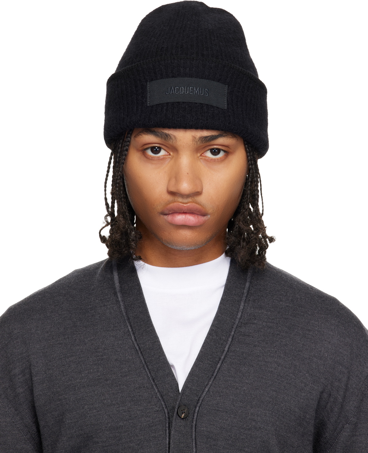 Jacquemus Beige Le Papier 'La Cagoule Bricciola' Beanie Jacquemus