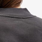 Anine Bing Women's Bradie Sweatshirt in Washed Black