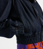 Dries Van Noten Denim bomber jacket