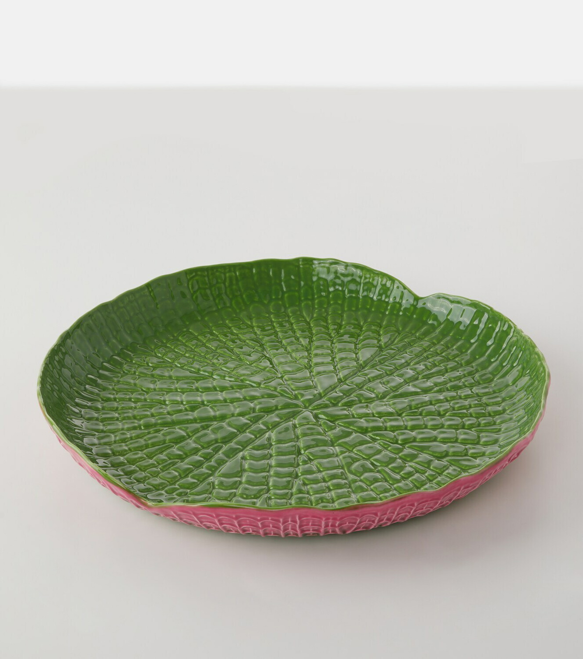 Bordallo Pinheiro Amazónia earthenware platter