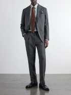 Zegna - Cotton and Cashmere-Blend Oxford Shirt - Green