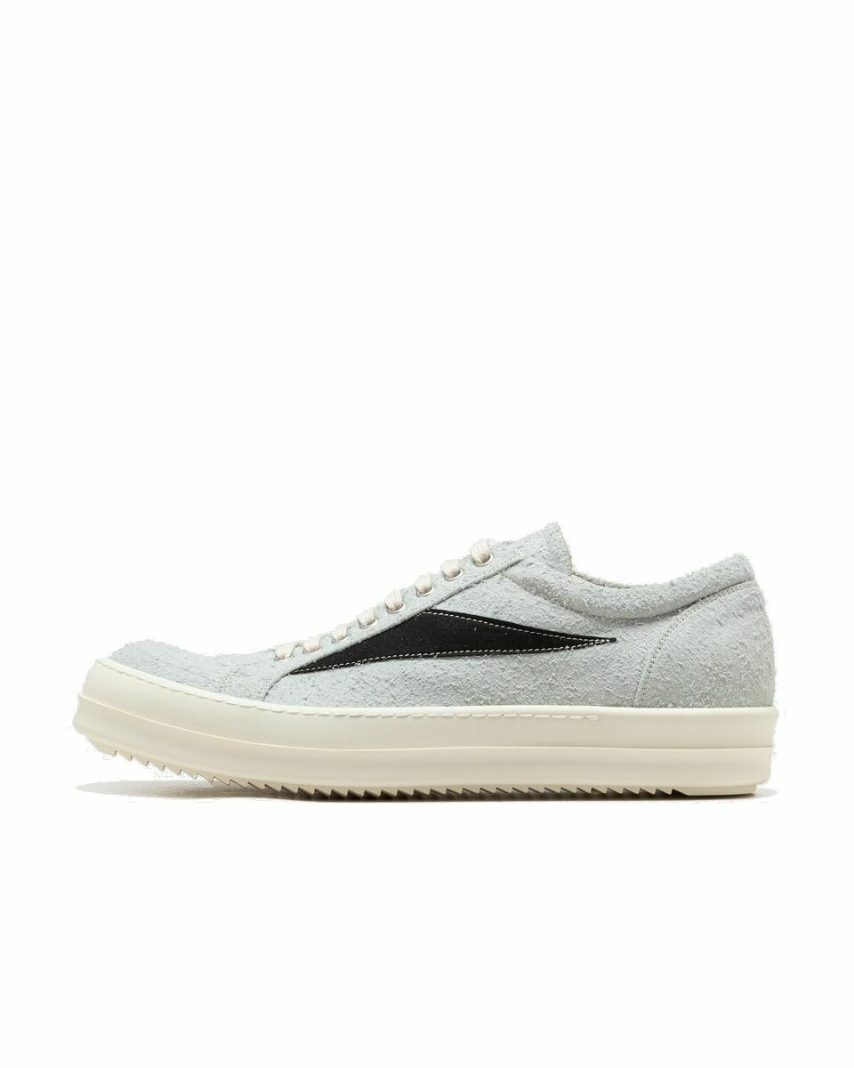 Photo: Rick Owens Drkshdw Woven Shoes   Vintage Sneaks Blue - Mens - Lowtop