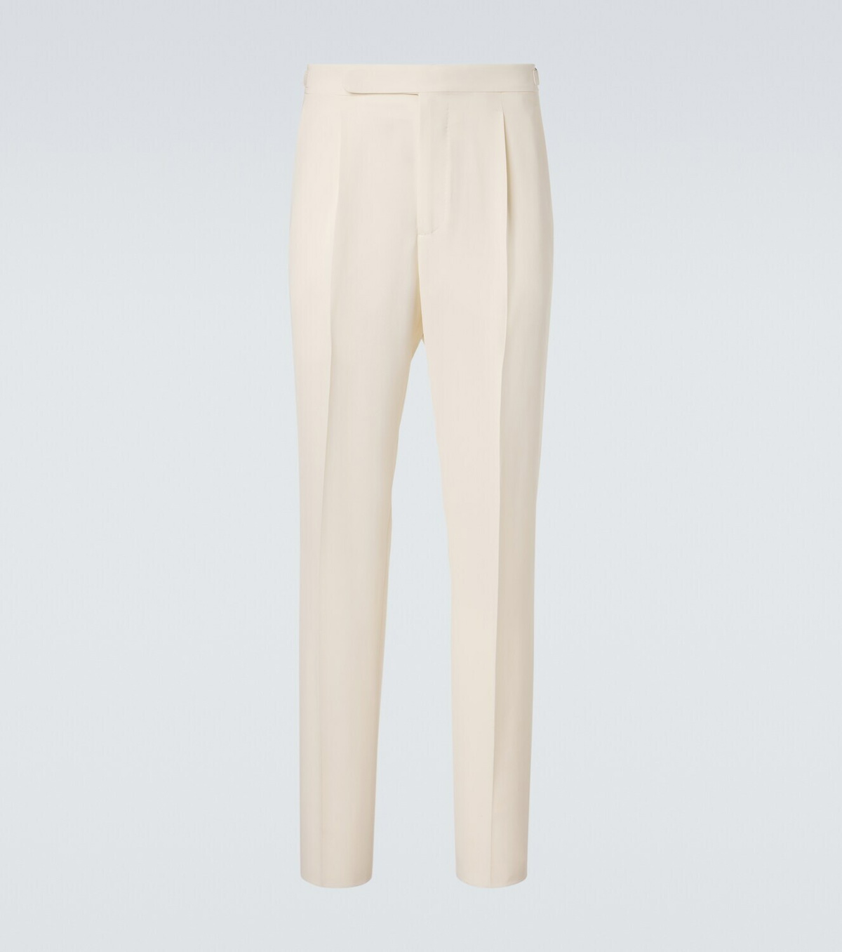 Umit Benan Pietro silk and cotton-blend suit pants
