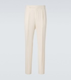 Umit Benan Pietro silk and cotton-blend suit pants