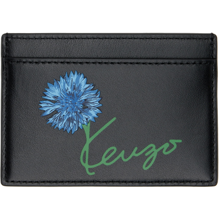 Photo: Kenzo Black Kenzo Paris 'KENZO Tulip' Card Holder