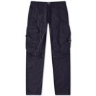 C.P. Company Men's Lens Sateen Cargo Pant in Total Eclipse