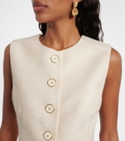 Rebecca Vallance Winnie tweed vest